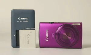 Canon IXY 600F PowerShot ELPH 310 HS IXUS 230 HS Digital Camera Purple Tested - Picture 1 of 20