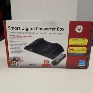 NEW GE Smart Digital Converter Box w/ Remote - 23333 - Picture 1 of 9