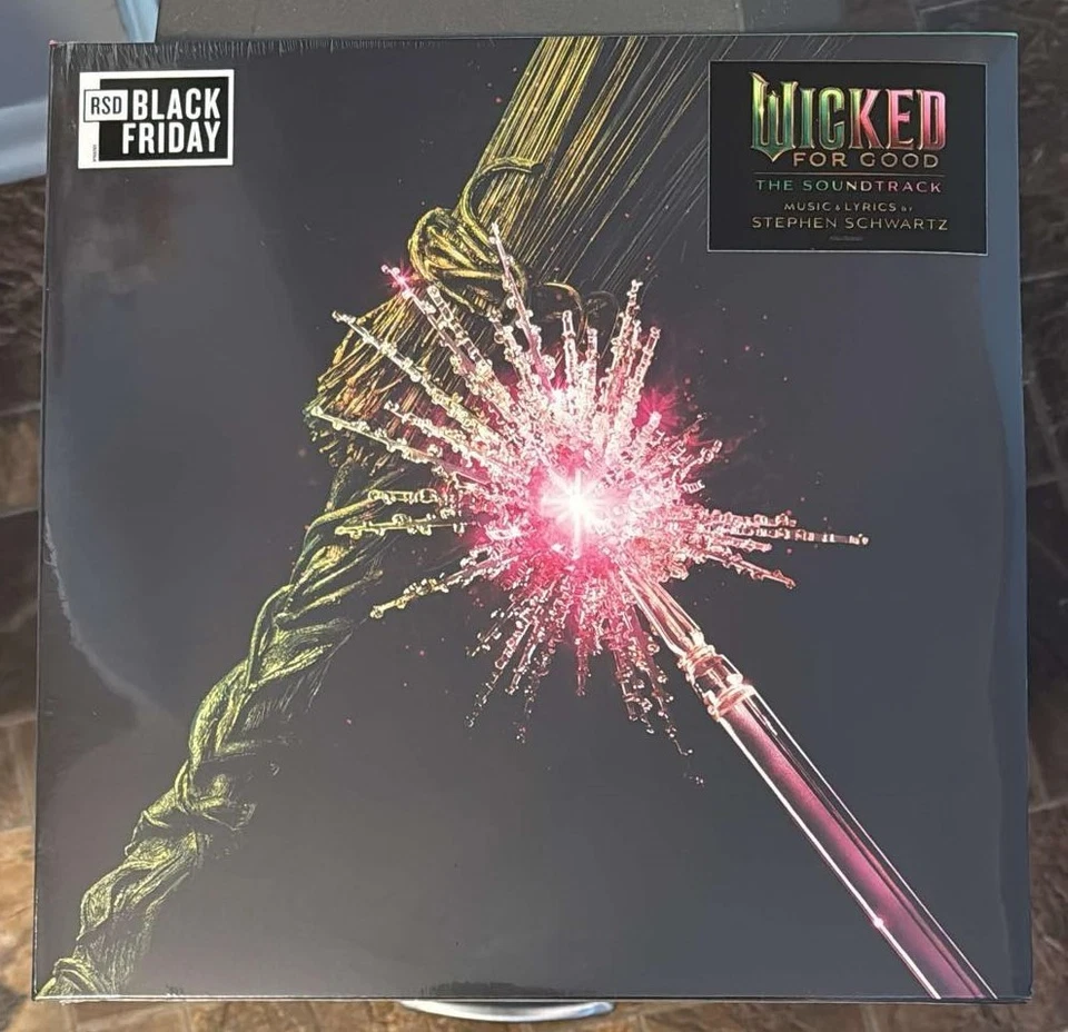 WICKED FOR GOOD SOUNDTRACK LT. 2025 RSD BLACK FRIDAY 2 X PIC DISC VINYL LP - Image 1 of 1