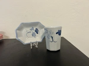 Jabonera Andre Richard Porcelana Jardín Floral Baño Hecho en Japón Disco - Imagen 1 de 7