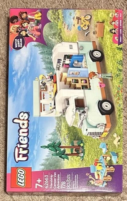 Фигурка LEGO Friends Friendship Camper Van Adventure 42663 + 3 минидолла и хорька - Изображение 1 из 4