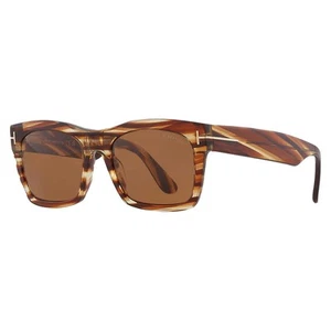 Tom Ford Nico Vintage Brown Square Men's Sunglasses FT1062 56E 56 FT1062 56E 56 - Picture 1 of 4