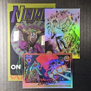 Valiant Comics Foil Promo's: Ninjak, Bloodshot, & Toyo Harada. - Bild 1 von 7
