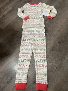Burt’s Bee’s Christmas 2 Piece Pajama Set Size 2T New - Picture 1 of 4