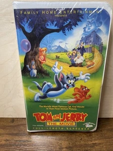 Tom and Jerry The Movie 1993 Screener VHS, HTF, Rare Full Length Screener - Picture 1 of 3