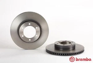 Brake Disc Front Orius Fits Toyota Land Cruiser Prado 2002-2010 #1 - Picture 1 of 2
