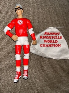 Figura de lucha libre completa Johnny Knoxville WWE Mattel Elite Series 101 casi nueva - Imagen 1 de 2