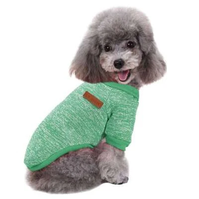 Cálido Invierno Ropa para Perros Suave Polar Chaqueta Mascota Abrigo Suéter Cachorro Gato Jersey EE. UU. Foto 1 de 4