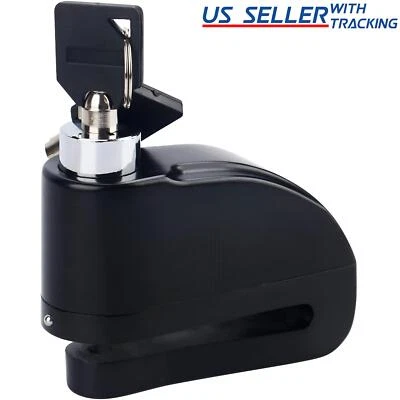 Alarma de seguridad bloqueo freno disco rueda antirrobo moto scooter bicicleta Foto 1 de 4