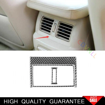 Tampa de ventilação traseira de fibra de carbono real acabamento para Lexus GS350 450h 2007-2011 - Imagem 1 de 4