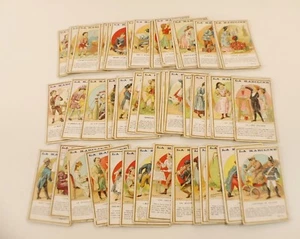 La Kabiline SET 67 Chromos TOM TIT. magie experimente 10,5 x 6,5 cm RAR - Bild 1 von 5