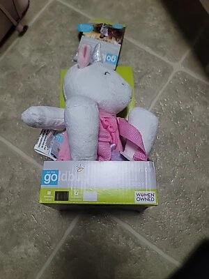 Arnês de segurança Travel Bug personagem de pelúcia infantil 2 em 1. Bicho de pelúcia unicórnio - Imagem 1 de 4