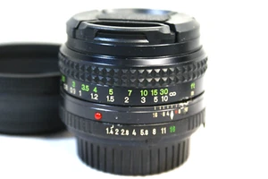 Minolta MD Rokkor-X 50mm F1.4 Fast Prime Lens - Picture 1 of 7