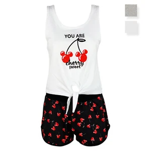 Pigiama corto donna Disney Mickey Mouse canotta e pantaloncino in cotone 4971 - Imagen 1 de 7
