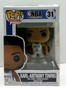Funko POP! NBA Wave Figura 3 KARL-ANTHONY TOWNS - Foto 1 di 3