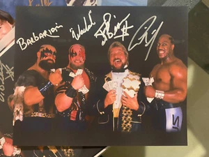Powers Of Pain Ted DiBiase Zeus Signed W/proof 8x10 Photo WWF Tiny Liste Warlord - Picture 1 of 6