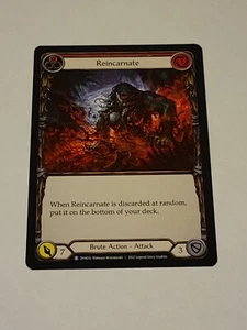 Reincarnate (red) Rare Dynasty Flesh and blood Tcg NM - Picture 1 of 2