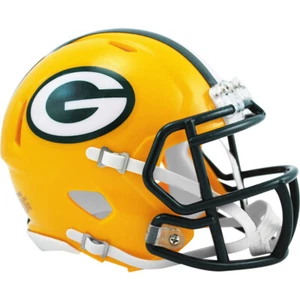 Mini casco de fútbol americano Green Bay Packers Riddell Speed - Imagen 1 de 4