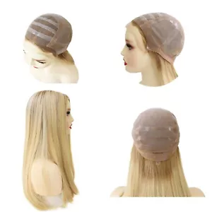 Women European Remy Human Hair Lace Front Wigs Medical Wig Medium Size MW45 #SIC - Picture 1 of 11