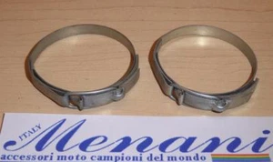 50 años de antigüedad NUEVO Ceriani horquilla botas abrazaderas 49 mm diámetro ajuste 30 mm 32 mm tubos horquilla - Imagen 1 de 1