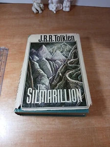The Silmarillion- First Printing- J. R. R. Tolkien 1977- Hardcover - Picture 1 of 13