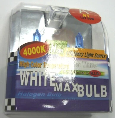 2 Stück Glühlampe 12V H1 55W Xenon 4000°Kelvin Autolampe Glühbirne - Bild 1 von 2