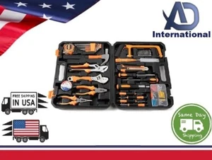 36Pcs Complete Repair General Hand Tool Set for Men Women-Household Tool Kit-USA - Picture 1 of 7