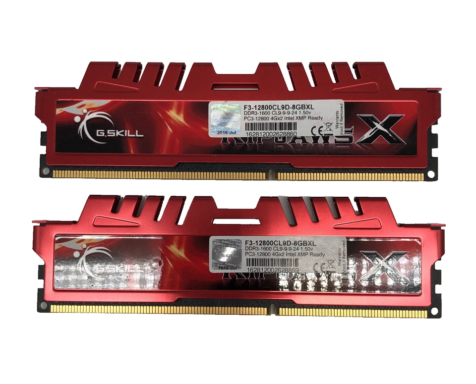G.SKILL RIPJAWS X F3-12800CL9D-8GBXL - 8 GB (2X4GB) DDR3 RAM | 1600 MHz DDR3 - Bild 1 von 1