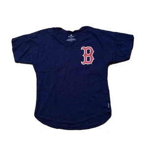 Boston Red Sox 2018 World Series Champions V Neck T Shirt Fanatics Size Small - Picture 1 of 5