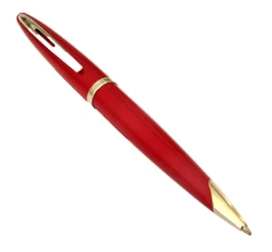 Magnificent Ballpoint Pen Waterman Carene Lacquer Tint Red New Of Stock MX642 - Picture 1 of 12