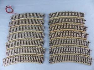 Lot de 14 rails courbes Ho réf 5100 1/1 MÄRKLIN MARKLIN très bon état , LOT J - Picture 1 of 4