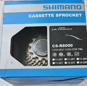 Shimano Ultegra CS-R8000 11 Speed Cassette - Silver (ICSR800011125) - Picture 1 of 1