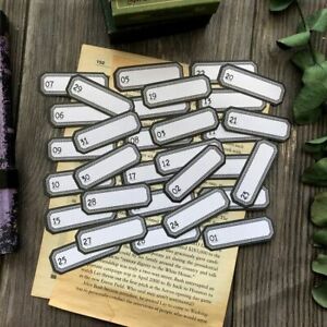 To Do Paper Stickers For DIY Junk Journal Planner Scrapbook Album Crafts