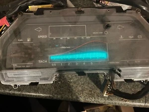 87-89 Nissan 300ZX Z31 Digital Dash Gauge Cluster OEM No MPH 133k - Foto 1 di 2