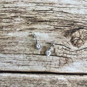 Fashion Jewelry Shiny cz earrings - Picture 1 of 5