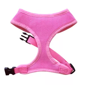 SOFT MESH PINK DOG AND PUPPY HARNESS - XS to XL RichPaw - Picture 1 of 8
