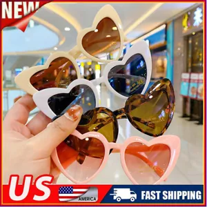 Niedliche Sonnenbrille Für Kinder Herzförmige Outdoor-Sonnenbrille Schöne с - Imagen 1 de 27