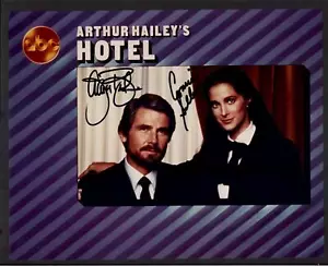 James Brolin & Connie Sellecca - signiertes Autogramm Farbe 8x10 Foto - Hotel - Bild 1 von 2