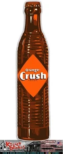6" (CRUSH-12) CRUSH BOTELLA DE REFRESCO COLA CALCOMANÍAS ENFRIADORES MÁQUINA POP - Imagen 1 de 1
