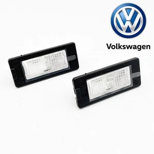 Original VW 2x Kennzeichenleuchte Für Golf Polo Jetta Passat Tiguan 5N0943021 - Picture 1 of 7