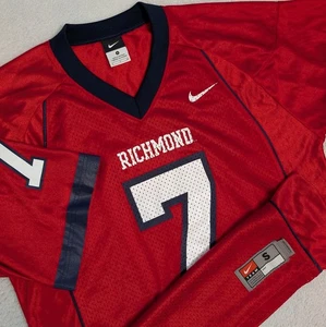Vintage Richmond Spiders #7 Team NIKE Football Jersey Men's Sm Red Rare - Picture 1 of 7