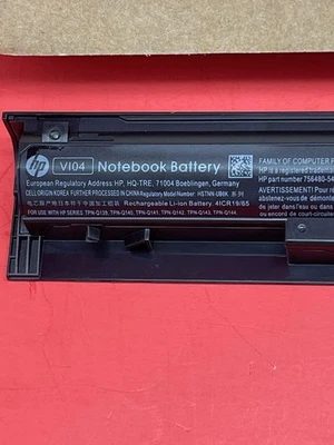VI04 HP Battery For HP 15-P393NR 15-P Series 15.6" 14.8V 41Wh 2700mAh - Image 1 of 4