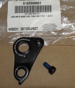 SPECIALIZED ROAD DISC THRU-AXLE 2.0 DERAILLEUR HANGER, W/ BOLT S18260001 - Picture 1 of 3