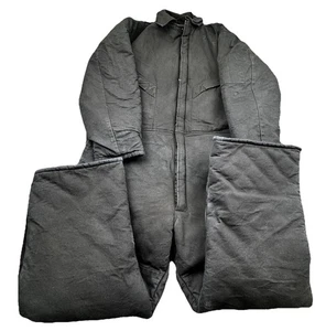 DAKOTA OUTERWEAR INSULATED BLACK DUCK COVERALL Sz XL Regular - Picture 1 of 16