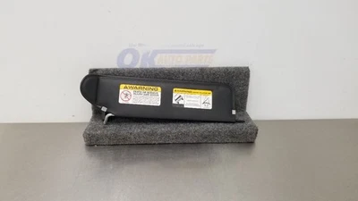 06 JEEP WRANGLER TJ SUN VISOR LEFT DRIVER BLACK WITH BAG WARNING STICKER - Image 1 of 4