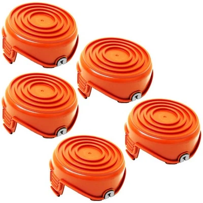 Black and Decker 5 Pack of Genuine OEM Replacement Spool Covers - 90563054-5PK - Image 1 of 2