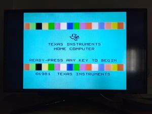 TEXAS INSTRUMENTS TI - 99/4A VINTAGE HOME COMPUTER - Afbeelding 1 van 22