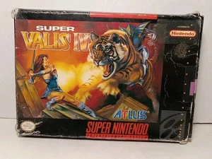 Super Valis IV (Super Nintendo) SNES NUR VERPACKUNG, OHNE SPIEL, Original - Bild 1 von 12