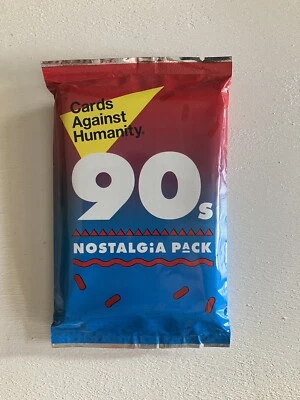 Cards Against Humanity 90s Nostalgia Pack - Red & Blue Expansion - Sealed New! - Image 1 of 2