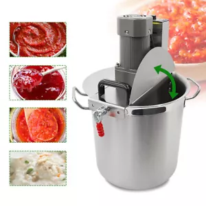 40L Automatic Hot Pot Frying Machine With Lid Boiling Sauce Food Mixer Machine - Picture 1 of 14